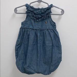 Ralph Lauren Denim Bubble 6m